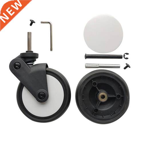 Stroller Wheels PU Tyre Side ver Wheel Axle Compatible Yoya
