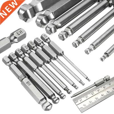 7PCS Electric Screwdriver Bit Set Bits Hex Shank Steel For B