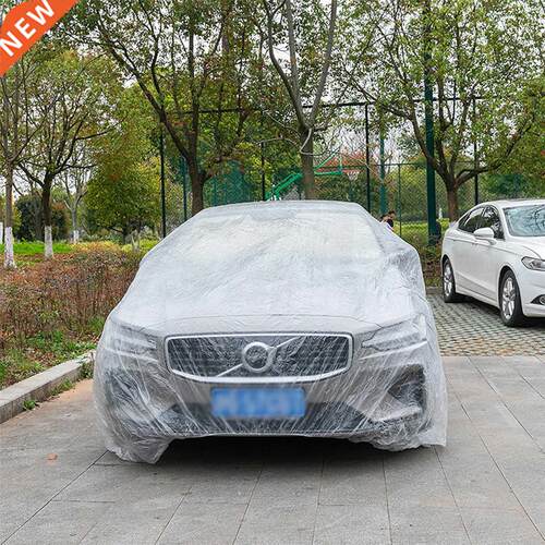 Disposables Car Shield Cover PE Transparent SUVs Auto Protec
