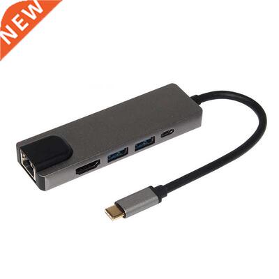 Multiport USB C HUB USB C 3.1 to HDMI SD/TF Card Reader USB