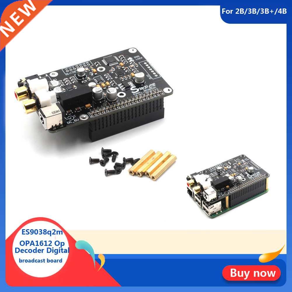 ES9038q2m OPA1612 Op Decoder Digital broadcast board I2S 32b