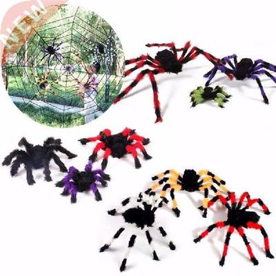 1pc Colorful Spider Halloween Decoration Haunted House Prop