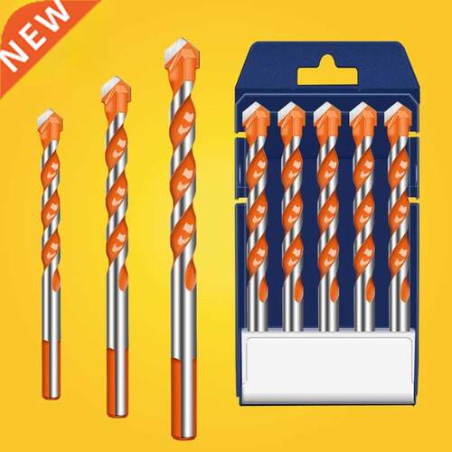 5-12mm Multifunction Triangle Drill Bits Set Metal Ceramic W