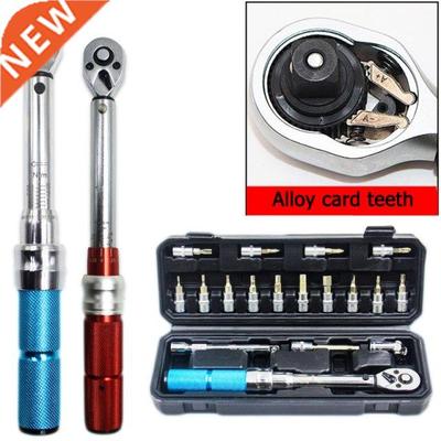 1/4 3/8 5-25Nm Adjustable Torque Wrench Bicycle Repair Too