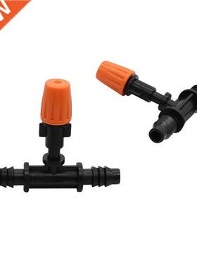 Orange Atomized Sprinkler with 3/8 Inch Tee Connector Agricu