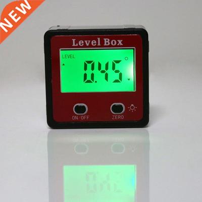 LCD Digital Inclinometer Spirit Level Protractor Angle Gauge