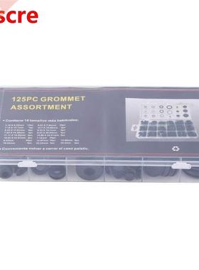 Gasket with plastic box O- Washer 125PCS Nitrile rubber O- W