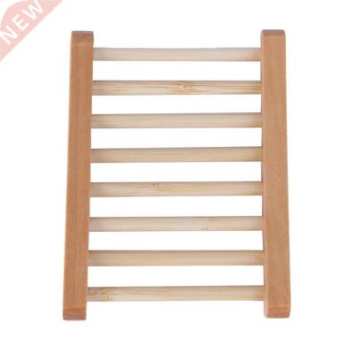 New Wood Soap Tray Holder Portable Soap Dishes Natural Dish