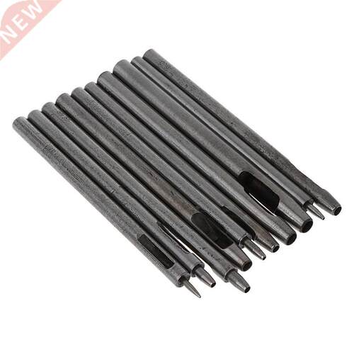 10Pcs Leather Hole Punch Cutter 0.5mm-5mm Leather Working To