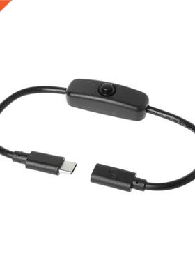 Type C Male to Female USB C Extension Cable Switch for Rasp