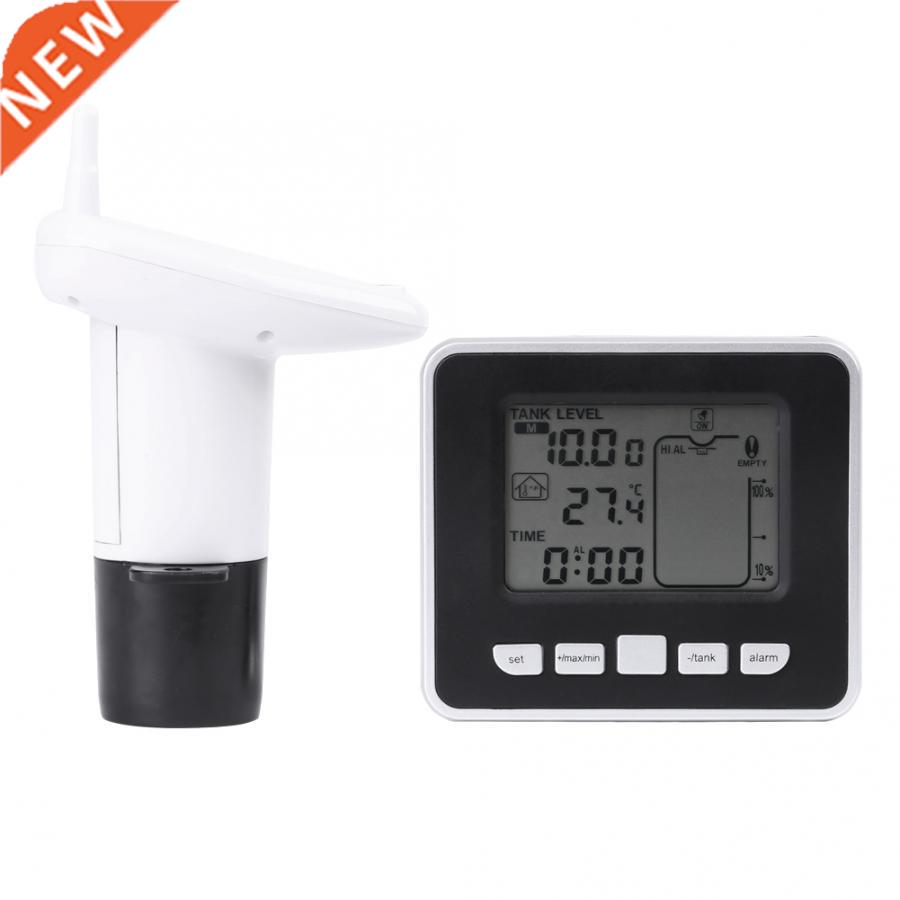 Ultrasonic Water Liquid Depth Level Meter Sensor with Tempe