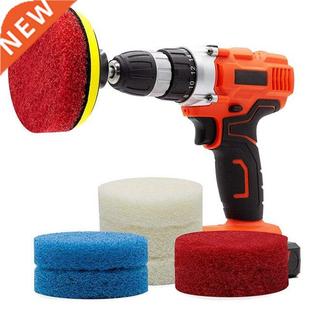 Power Scrub Pad Drill Attachment, Cleaning Kit Scouring Pads