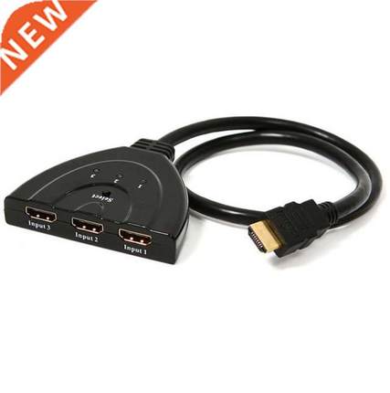 3 Port 4K HDMI Cable Adapter 3 Input 1 Out Auto Switch Split