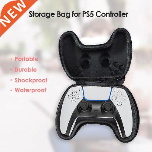 Shockproof EVA Controller Bag for Play Station 5 Gamepad