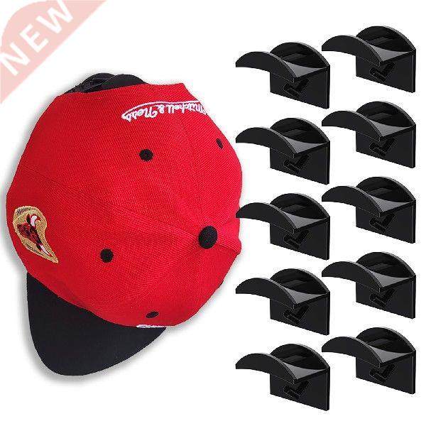 10Pcs Baseball Cap Rack Hat Holder Rack Organizer Storage