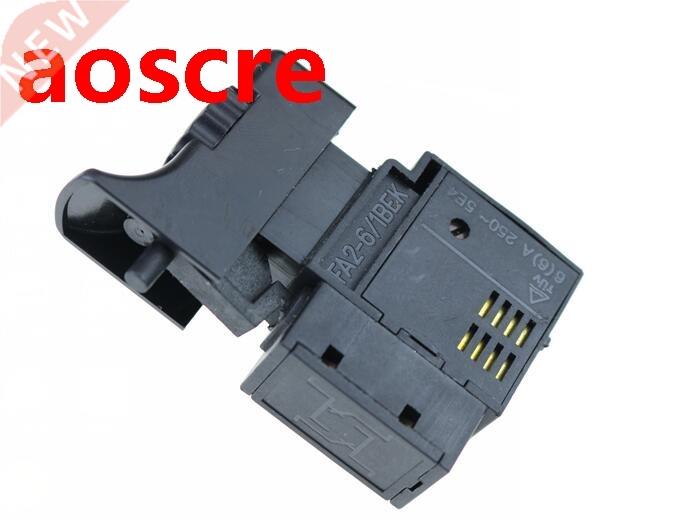 1PCS FA2-6/1BEK 250V 6A 5E4 Black Lock On Power Tool Electri