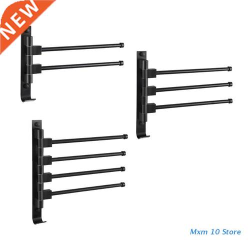 Foldable Towel Holder Space Aluminum Towel Bar Bathroom 2/3/