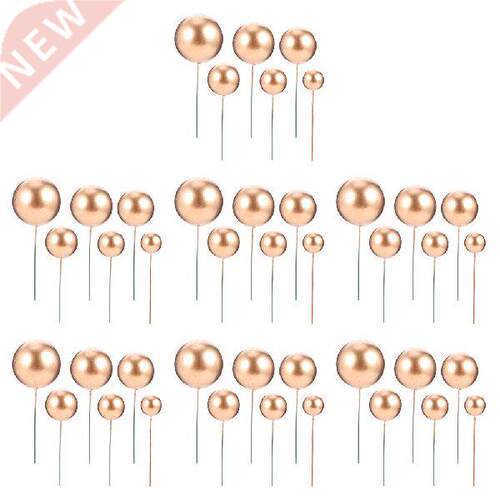 Cake Topper Ball Balls Cupcake Picks Pick Foam Dessert