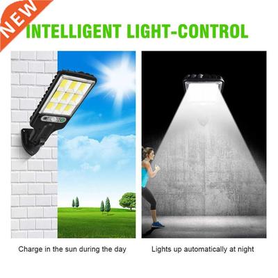 Outdoor Solar Lights Led Street Light PIR Motion Sensor with