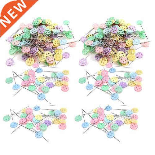 400 Pcs Flat Button Head Pins Sewing Patchwork Button Quilti