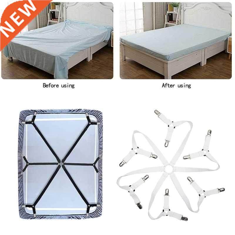 Bed Sheet Holder Adjustable Elastic 12 Clips Fixed Holder Ma