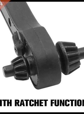 2 in 1 Drill Chuck Key Ratchet Spanner Universal Wrench Hand