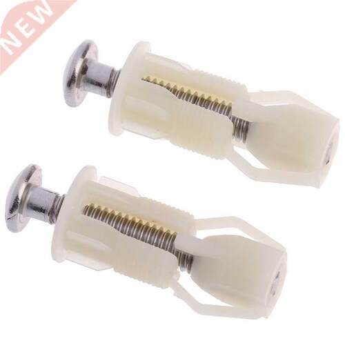 2pcs/lot DIY Toilet Seat Hinges Screws WC Hole Fixing Fit To