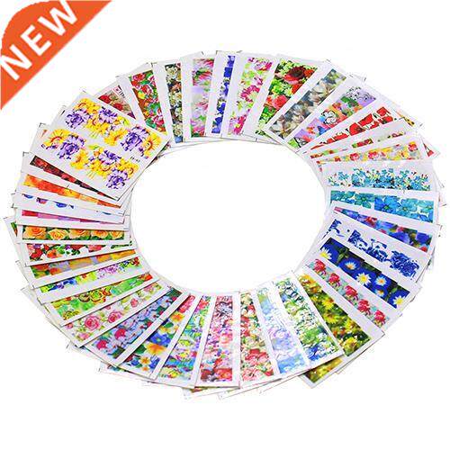 50 Sheets Watermark Stickers Temporary Tattoos  Nail Art