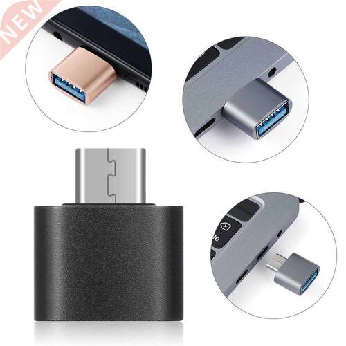 1Pcs Mini Metal Male To Female USB C 3.1 Type C To USB 3.0