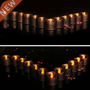 Baoblaze VIntage Flameless LED Candle Flickering Tea Light