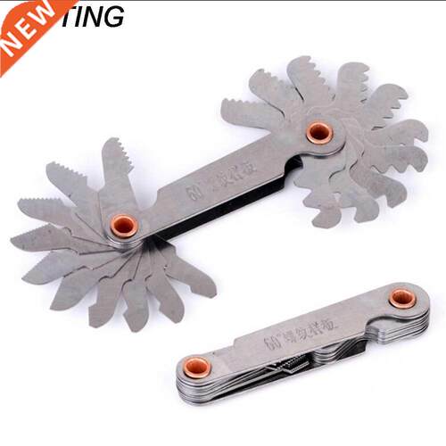 60 Degree Steel Thread Measuring Gage Metric Screw Pitch Gau