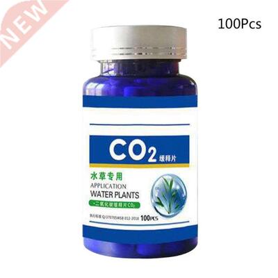 60/100Pcs Aquarium CO2 Tablet Carbon Dioxide Diffuser for Wa