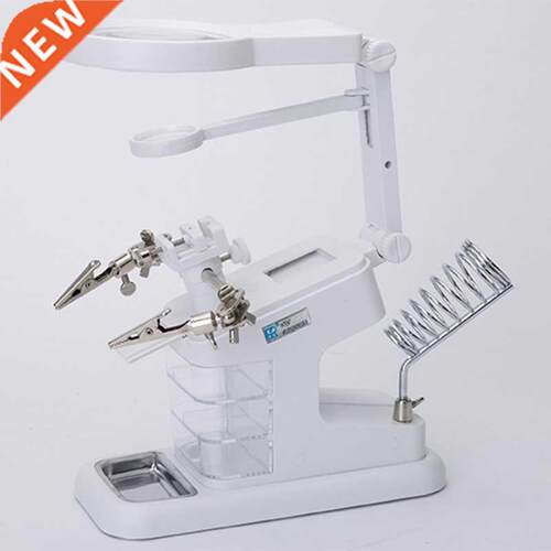 LED Light Helping hands Magnifier Station X 4.5X 25x