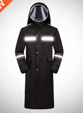 Motorcycle Windbreaker Long Raincoat Men Motorcyclist