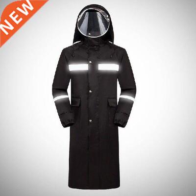 Motorcycle Windbreaker Long Raincoat Men Motorcyclist