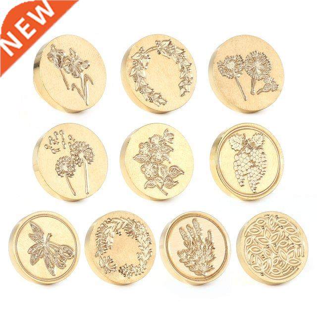 Retro Wax Seal Stamp Copper Head Vintage Envelope Sealing DI