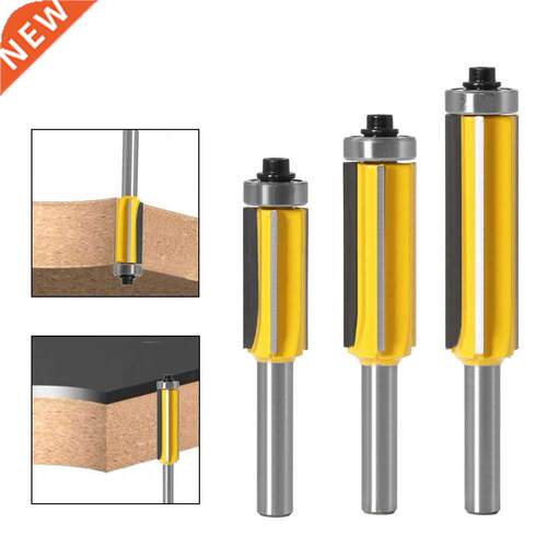 1pcs Woodworking Cutter 8mm Shank Trim Router Bit with Beari