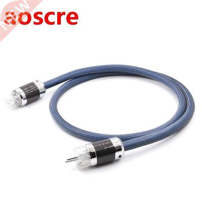 SPX-28 OCC Copper Silver plated audio power cable with carbo
