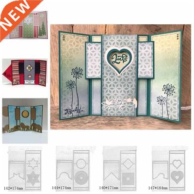 Insert Pop up Frame Metal Cutting Dies Stencils for  Scr