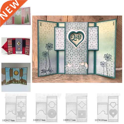 Insert Pop up Frame Metal Cutting Dies Stencils for  Scr