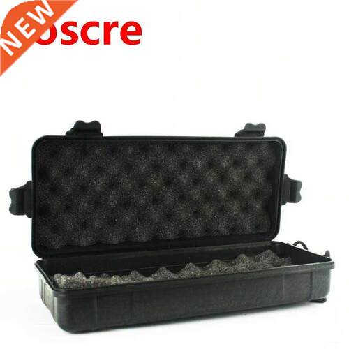 26x12x8cm Outdoor Shockproof Safety Case Plastic Tool Box Sa