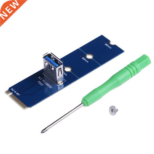 NGFF M.2 to USB .0 Card Adapter M2 M Key to USB.0 Extender