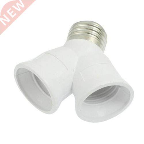 5 Pcs E27 to E27 Light Lamp Bulb Socket Y Shape 2 Splitter C