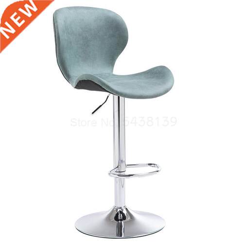 Bar stool home high solid wood backrest bar stool lift bar