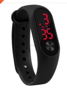 14Color Men Women Casual Sports Bracelet Watches White LED E