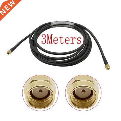 1Piece 3 Meters Low-loss 0-3Ghz 50 Ohm RG58 Coaxial Cable RP