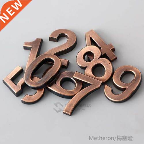 Sale 1PC 0-9 Number Modern Plaque Number House Hotel Door Ad