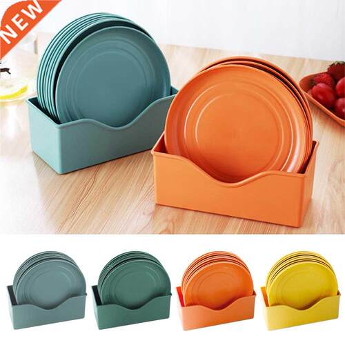8pcs Bone Dish Household Lightweight With Storage Tray Easy