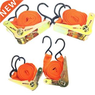 4pcs Lashing Car Cargo Ratchet Strap Tie Down Belt Equipment