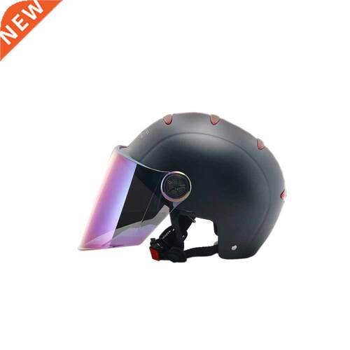 Motorcycle Helmet Half Open Face Men Women Casco Vintage Sco